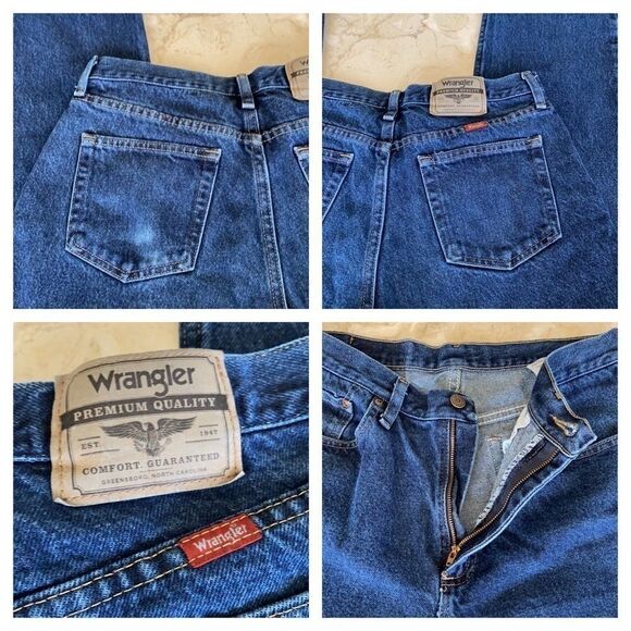 Vintage Wrangler High Waist Mom Jeans - Picture 8 of 14